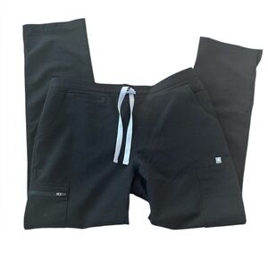 Figs Black Technical Collection Pants